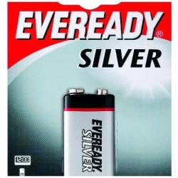 Energizer Pila Petaca 9v Evereary Silver
